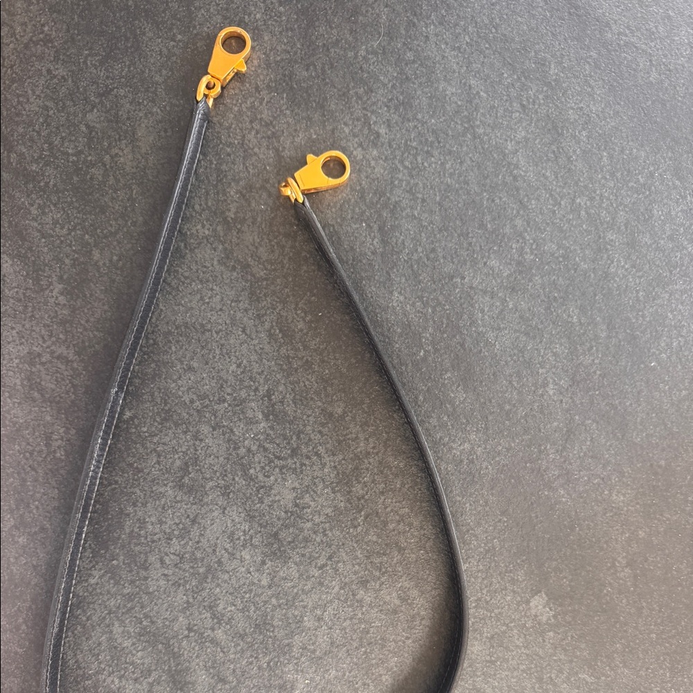 Hermès Black Epsom Purse Strap